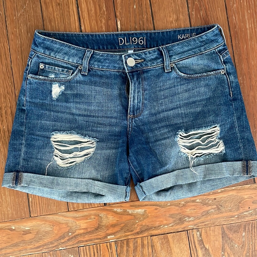 DL1961 Karlie boyfriend Jean shorts
